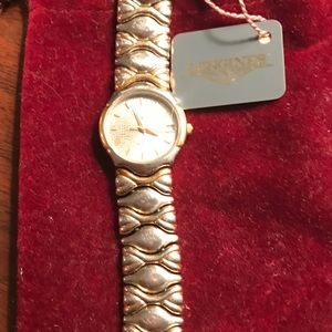 Longines watch stainless steel and gold plated